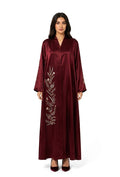 Premium Silk Embroidered Occasion Abaya